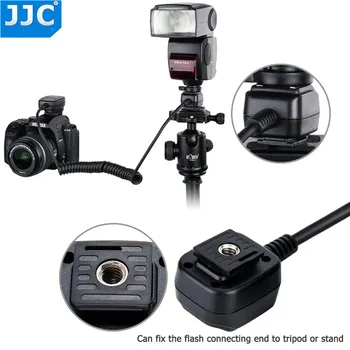 JJC 1.3 m TTL-Off Camera Shoe Cord Flash Cablu FC-P3 pentru Pentax K-30, K-5, K-R 645D Speedlite Lanterna