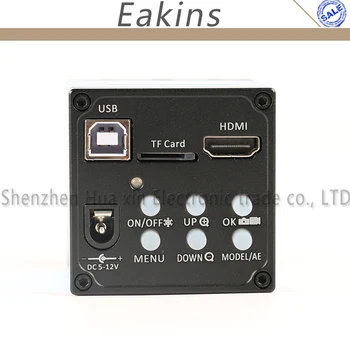 HD 1080P 16MP USB HDMI Digital Industria de Inspecție Video Microscop Camera Set TF Card Video Recorder+1-100X C-MOUNT Zoom Lens