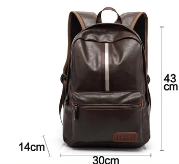 Geanta din piele PU de moda elevii de agrement pentru bărbați pungi saci de sex Masculin geanta de laptop