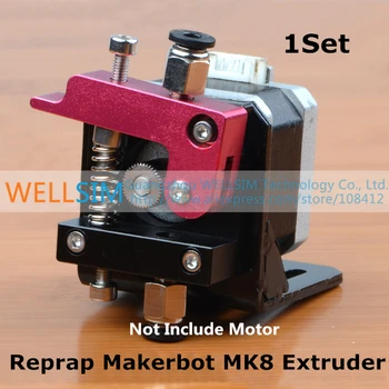 1Set mai Noua Versiune Reprap Makerbot MK8 Toate-Metal Aliaj de Aluminiu Bowden Extruder Montaj pentru 1,75 mm 3mm Imprimantă 3D Piese