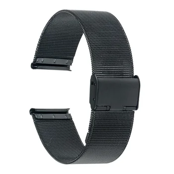 16mm Milanese Watchband pentru Moto 360 2 42mm Femei Huawei Talkband B3 ochiurilor de Plasă din Oțel Inoxidabil Ceas Trupa Încheietura Curea Brățară