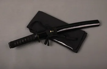 Mici Decoratiuni Din Oțel Carbon De Înaltă Lama Full Tang Sabie De Samurai Integral Manual Cu Muchie Ascuțită Japoneză Tanto