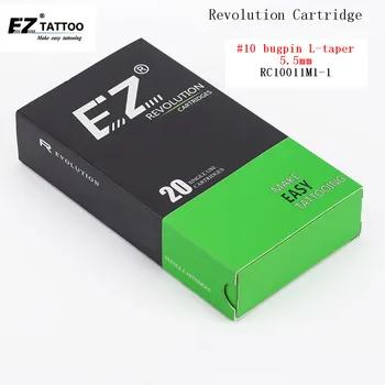 EZ Nouă Revoluție Tatuaj Ace Magnum (M1) Cartuș pentru Tatuaj mașini și mânere RC1011M1-1 20 buc /cutie