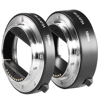Mcoplus S-AF3-O Focalizare Automată de Metal Extensie Tub Inel Adaptor Obiectiv pentru Sony NEX Micro DSLR E-Mount Camera OEM Meike