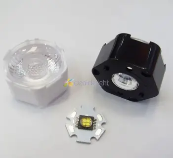 5pcs 30 de grade Lentilă LED Reflector Pentru Cree MCE MKR XHP50 XHP90 Lampă cu led-uri de Lumină Transport Gratuit