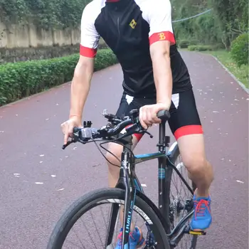 2018 Bărbați Ciclism Jersey Maneci Scurte Profit Respirabil Rapid Uscat UV-dovada Mtb Biciclete Rutiere Îmbrăcăminte de Biciclete Purta Haine Scurte