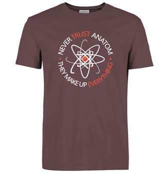 2016 Teoria Big Bang Niciodată Încredere într-un Atom Face Totul Știință tricou amuzant Topuri tricouri barbati tricou partea de sus de îmbrăcăminte de brand