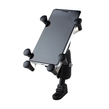 Universal Motocicleta Suport de Telefon Oglinda Retrovizoare de Montare Suport de Telefon Mobil pentru Samsung S8 pentru iPhone X 8 7 6s Plus pentru Xiaomi