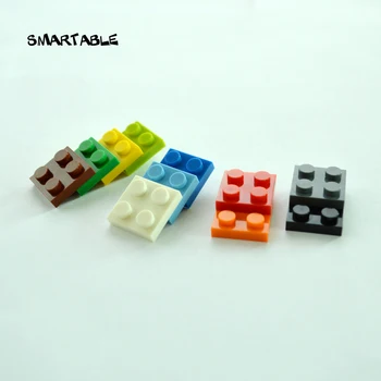 Smartable Jucării placa de caramida 2X2 Scurt Blocuri DIY LOGO-ul Jucării Compatibil Legoing minecrafted Jucării 163pcs/lot