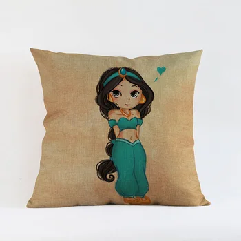 Desene animate Drăguț Dragoste Mermaid Princess Model de pernă decorative Canapea perna acoperi Fata Cadou