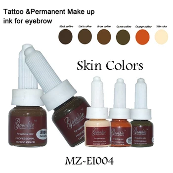 Machiaj Permanent cerneala pigment tatuaj cerneală pentru microblading machiaj permanent frumusețea șase culori permanente machiaj seturi de cerneală