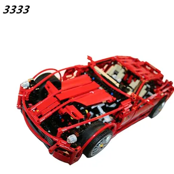 DECOOL 3333 1322pcs Mare de 1:10 F1 racing model de bloc de caramida blocuri de constructii pentru copii de învățământ jucării compatibil 8145
