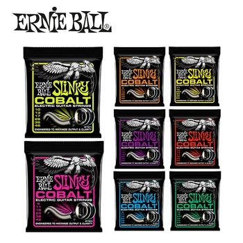 Original Ernie Ball Slinky Cobalt Chitara Electrica, Siruri De Caractere De Înaltă Calitate 2725 2722 2726 2720 2715 2727 2721 2723