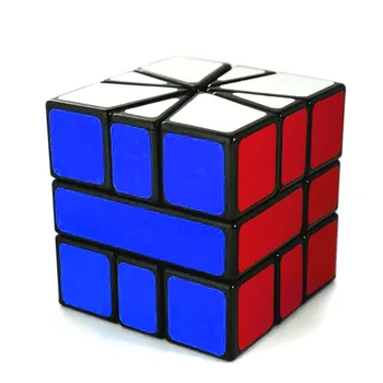 YKLWorld Noi Oblic Cuburi Fundal Negru Magic Cube Puzzle Viteza Cubo Magico Jucarii Educative pentru Copii Transport Gratuit -50