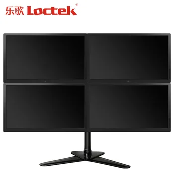 Loctek D2Q Full Motion 4 Monitor cu ecran Titularul Desktop Stand Retractabil LED-uri Display LCD Suport de Montare
