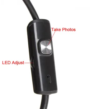 5.5 mm 2M de Cablu rezistent la apa Android Endoscop Modul Camera 6LED OTG USB Inspecție Borescope Pescuit Subacvatic Pentru Windows PC