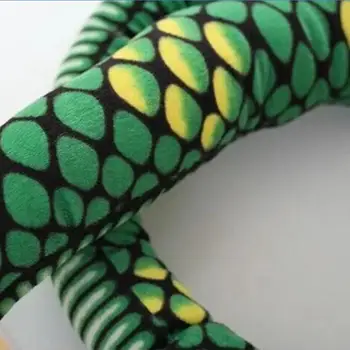 Șarpele jucărie de pluș perna mare papusa Zodiaca Simulare șarpe Cobra Python model de recuzită Speciale, cadouri pentru copii 100CM