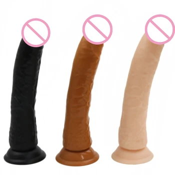 5 Culori Realiste Dildo Cu Ventuza Ieftine Vibratoare Sex Masculin Penis Artificial Sex Cu Produse Sexshop Nou 2016