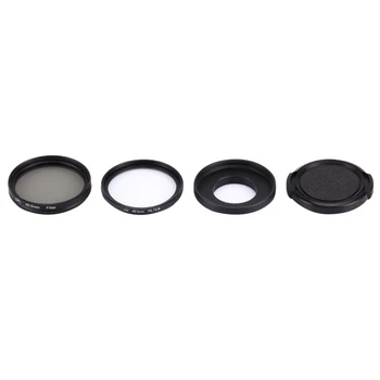 40.5 mm Capac Obiectiv CPL Filtru Polarizor Circular & Filtru UV pentru Olympus Sony Nikon Canon Hoya rezistent la apa de Locuințe Caz Inel Adaptor