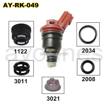 6piese/set piese auto injectorului de combustibil kituri de reparatii pentru 16600-96E01 A46-00 FJ285 pentru NISSAN (AY-RK049)