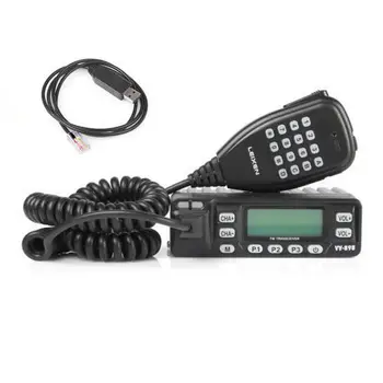 LEIXEN VV-898 Dual-Band Dual Display de Emisie-recepție VHF/UHF 136-174/400-470MHz Kit 10W Auto Vehicul Mobil Radio, programe de televiziune prin Cablu
