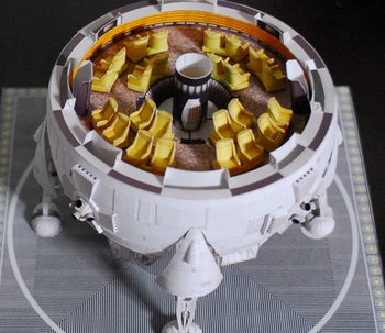 Berbec 1B lunar nave spațiale 3D de Simulare Mare de Spațiu de Hârtie Model de Jucării realizate Manual