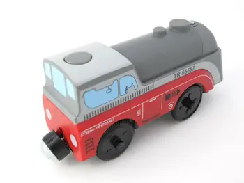 Combinație de magnetic locomotive electrice TTO22 Gri Tren Thomas de lemn urmări compatibil cu Thomas track set de tren