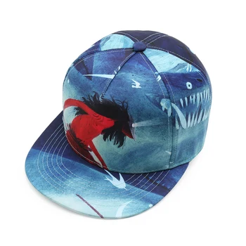 Brand NUZADA Snapback Pălării Bărbați Femei Cuplu Șapcă de Baseball Os Original de Design de Imprimare 3D Capace de Bumbac Respirabil Parasolar