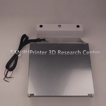 Ultimaker 2+ UM2 Extins 3D Printer Kit Platforma Pat Încălzit Masa Sticla Aluminiu Tabelul de Imprimare de Bază Platforma Transport Gratuit!