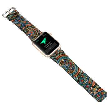 Bratara curea Bandă pentru Apple Watch din piele material Nou stil 1:1 Pentru iWatch Trupa pentru Apple iWatch Curea 38mm 42mm Mansete