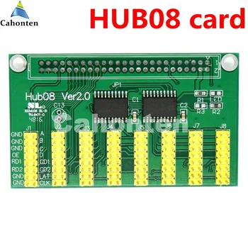 Control cu LED-uri sistem de conversie card HUB08 bord conexiune cu adaptor 8*hub08 portuare incluse