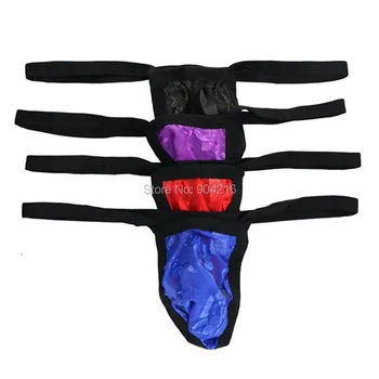 New Sosire 4buc/Mulțime de Bărbați Dantela Pură T-Spate Lenjerie Vedea prin Husă Bikini Tanga Pantaloni Plasă G-siruri de caractere Transport Gratuit