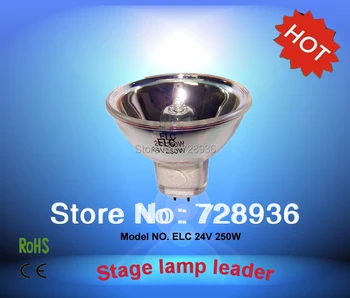 CHANGSHENG Bună calitate ELC JCR 24V250W Proiector Lampa cu halogen lampă ELC 24V 250W MR16 cupa Lampa