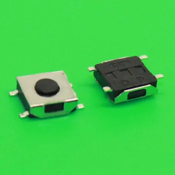 100BUC 6x6x2.5 mm (6*6*2.5) comutator cu Cheie Întrerupător tactil ROHS pentru Notebook / cheile de la masina / Lenovo /Asus/ DELL 4PIN Negru