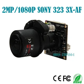HD 2MP/1080P SONY IMX323 AUTO-FOCUS Motorizat Zoom 2.8-12mm 4in1 Modul AHD/TVI/CVI/CVBS CCTV Camera de Bord transport gratuit