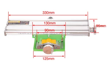 Multifuncțională mini masa menghină de banc bench drill mașină de frezat stent BG6330 1buc