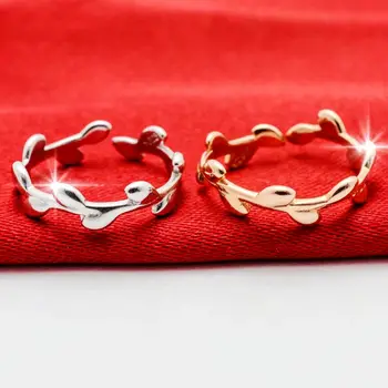 1 buc argint 925 punk a crescut de aur și argint care pot fi stivuite ciolan midi inel pentru femei inel bague inel anillos mujer anel