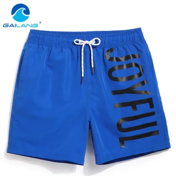 Gailang Brand Bărbați pantaloni Scurți de Plajă Bermuda Uscare Rapidă pentru Bărbați Costume de baie Costume de baie, pantaloni Scurți de Bord Fundul Casual Jogger Boxer Trunchiuri Noi