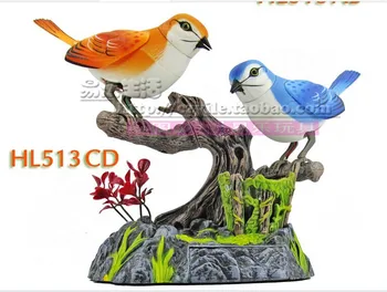 Produse de calitate păsări frumoase Electric Jucărie de control Vocal pasăre 15x13x13cm jucărie cadou w6977