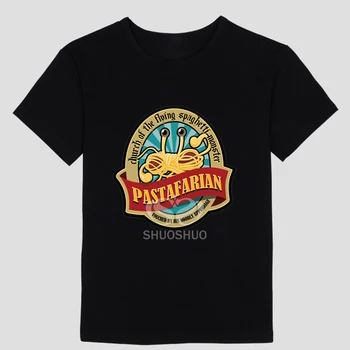 Noua Moda de Vară Stil FSM Flying Spaghetti Monster tricouri Barbati Swag Amuzant Bumbac cu Maneci Scurte O-neck T-shirt