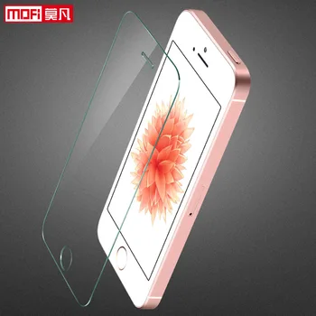 Pentru apple iPhone 5s sticla iPhone 5s ecran protector 2.5 D mofi 9H pahar plin pentru iPhone SE sticla de protectie clear anti albastru