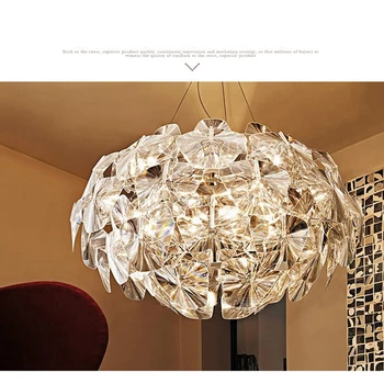 Pandantiv Lampa Candelabru pentru Foaier, Camera de zi de Decorare, Modern, de Lux Lampa de Speranță