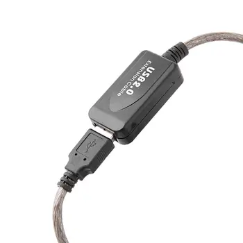10M USB2.0 Amplificare Semnal Linie de Extensie USB Activ Repetor de sex Masculin la Feminin Cablu de Extensie Adaptor Cablu USB Cablu DN001