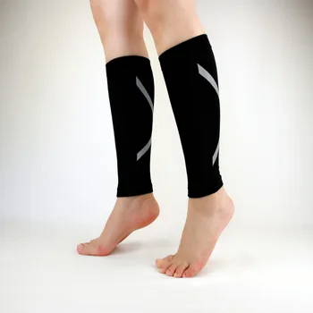 Vițel Manșon de Compresie, fără picioare Șosete Shin Atelă / Picior de Compresie Mâneci Viței & Crampe Picior pentru Alergători (1 Pereche)