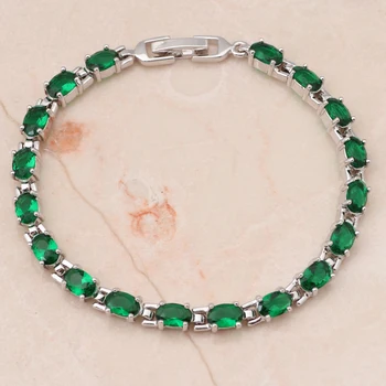 Calitate Top Bijuterii pentru femei de cristal Verde Bratari design Excelent AAA Zirconia Bal Moda Bijuterii TBS730
