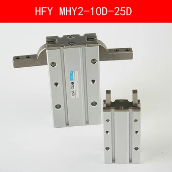 HFY MHY2 10D 16D 20D 25D Dublă acționare Pneumatic de Prindere SMC Tip Y 180 de Grade Unghiulare Stil capse din Aluminiu Alezaj de 10-25mm