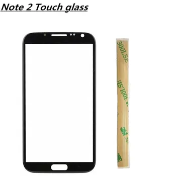 LCD Fata de Digitizare Ecran Tactil din Sticla Pentru Samsung Galaxy Note 2 N7100 Piese de schimb Geam Exterior