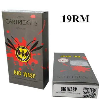 BIGWASP Gri Ac de Unică folosință Cartuș 19 Curbat Magnum (19RM) 20buc/Cutie