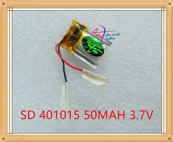 Litru de energie baterie 3,7 V litiu-polimer baterie 401015 50MAH 3D MP3 ochelari setul cu cască Bluetooth micro dispozitiv jucării mici