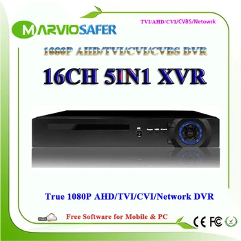 16ch 16 Canale Full HD 1080P 2MP AHD-H AHD TVI CVI DVR AVR TVR XVR CVR CCTV Camera Video Recorder Sistem de Securitate de Înregistrare